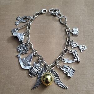 Harry Potter themed charm bracelet